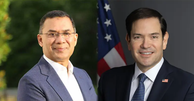 তারেক রহমানকে অভিনন্দন জানিয়েছেন মার্কিন পররাষ্ট্রমন্ত্রী মার্কো রুবিও